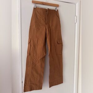 Abercrombie & Fitch Tan Cargo Pants